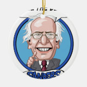 2016年の大統領選挙 セラミックオーナメント (正面)