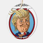 2016年の大統領選挙 セラミックオーナメント (左)