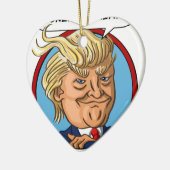 2016年の大統領選挙 セラミックオーナメント (左)