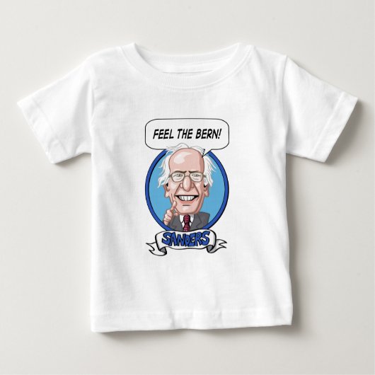2016年の大統領選挙 ベビーTシャツ (正面)