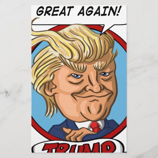 2016年の大統領選挙 便箋 (正面)