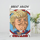 2016年の大統領選挙 便箋 (スタンド正面)