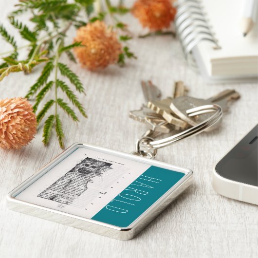 2016年の奇妙なスケッチパーソナライズされた キーホルダー (側面)