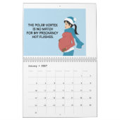 2016年の妊娠のユーモアのカレンダー カレンダー (1月 2027)