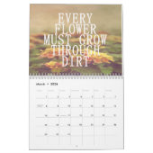 2016年の感動的なカレンダー-日1は今日あります カレンダー (3月 2026)