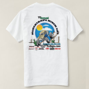 2016年のAzBaja.com Hassayampaのイベントのワイシャツ Tシャツ