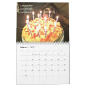 2016年のBumblesnotのカレンダー カレンダー (2月 2027)