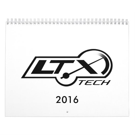 2016年のLTxTech.com 15月のカレンダー! カレンダー (カバー)