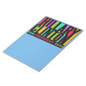 2016年カラフルのヒラリー・クリントンの便箋 ノートパッド (アングル)