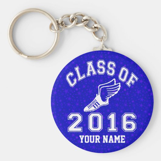 2016年クラスのトラック&フィールド キーホルダー (正面)