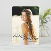 2016年クラス写真卒業パーティー招待状 招待状 (スタンド正面)