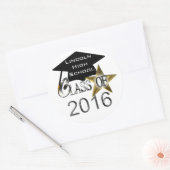 2016年クラス卒業シール ラウンドシール (封筒)