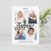 2016年クラス額写真卒業招待状 招待状 (スタンド正面)