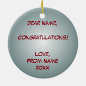 2016年クラス セラミックオーナメント (裏面)