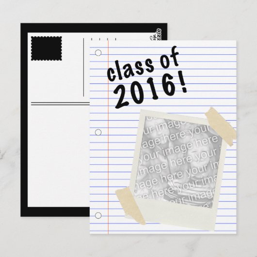 2016年クラス ポストカード (正面/裏面)