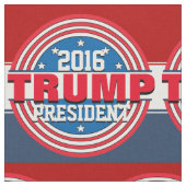 2016年ドナルド·トランプ社長 ファブリック (クローズアップ)