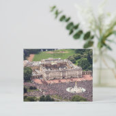 2016年バッキンガム宮殿。女王の90歳の誕生日 ポストカード (スタンド正面)