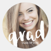 2016年パーソナライズされたクラス封筒用シール ラウンドシール (正面)