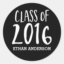 2016年パーソナライズされたクラス封筒用シール ラウンドシール