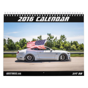2016年ムスタングのカレンダー- mustang6.comの カレンダー