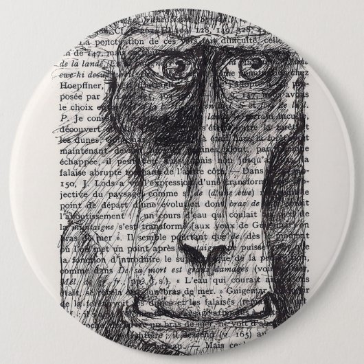 2016年中国の初の星占中国のい 缶バッジ (正面)