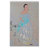 2016年乙女ビクトリアン暦 カレンダー (2月 2026)