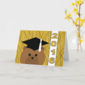 2016年卒業おめでとう カード (黄色い花)