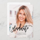 2016年卒業招待状 招待状 (正面/裏面)