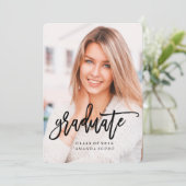 2016年卒業招待状 招待状 (スタンド正面)