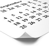 2016年壁掛けカレンダー レインボーローズ ポスター (角)