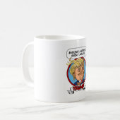 2016年大統領の選挙 コーヒーマグカップ (正面左)