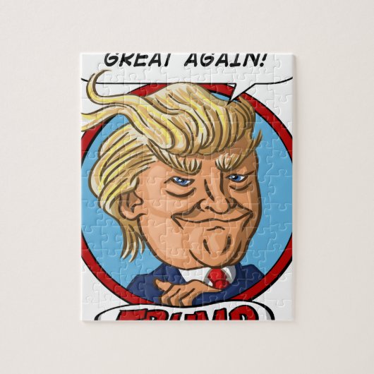 2016年大統領の選挙 ジグソーパズル (縦)