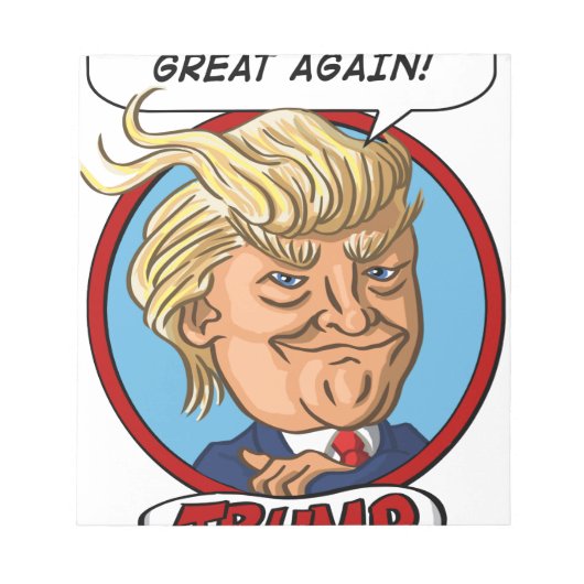 2016年大統領の選挙 ノートパッド (正面)