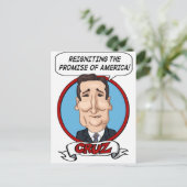 2016年大統領の選挙 ポストカード (スタンド正面)