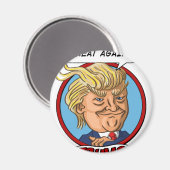 2016年大統領の選挙 マグネット (正面/裏面)