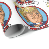 2016年大統領の選挙 ラッピングペーパー (ロールコーナー)