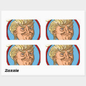 2016年大統領の選挙 長方形シール (シート)