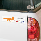 2016年大統領トランパー・ステッカーの切り札 バンパーステッカー (トラック上)