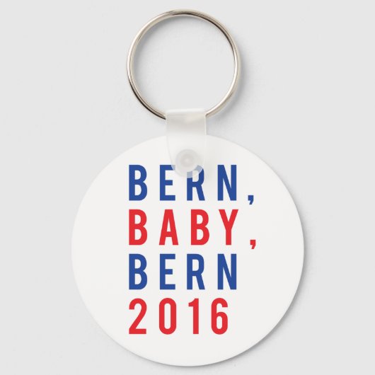 2016年大統領選挙のためのバーニー・サンダース キーホルダー (正面)