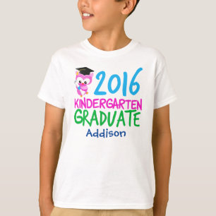 2016年幼稚園大学院女子かわいいフクロウ Tシャツ