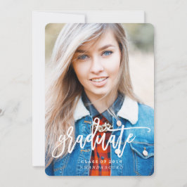 2016年度卒業招待状 招待状