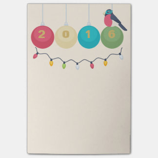 2016年新年 ポストイット
