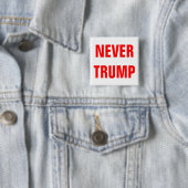 2016年社長用のカスタマイズ可能なNEVER TRUMP 缶バッジ (インサイチュ)