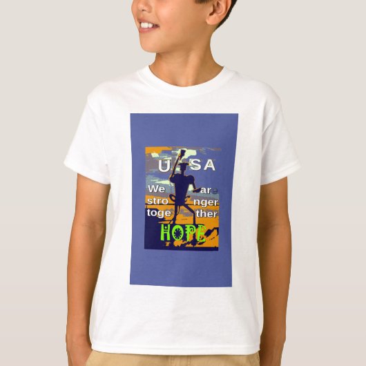 2016年米国選出ヒラリー・クリントンは強いトグを望む Tシャツ (正面)