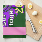 2016年選挙ヒラリーUSA私たちは一緒に強い キッチンタオル (四つ折り)