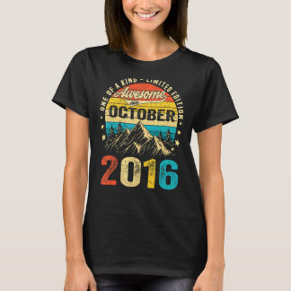 2016年10月以素晴らし降6回目の誕生日 Tシャツ