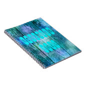 2016年11月パープルターコイズ月ノートブック ノートブック (右側)