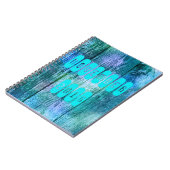 2016年11月パープルターコイズ月ノートブック ノートブック (左側)