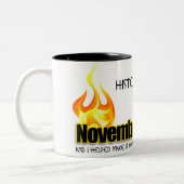 2016年11月8日になされる歴史 ツートーンマグカップ (左)