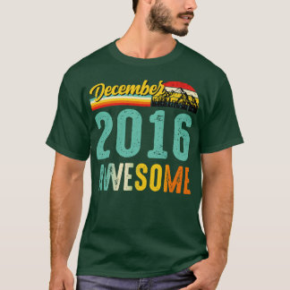2016年12月誕生日ギフトシャツヴィンテージ12月 Tシャツ